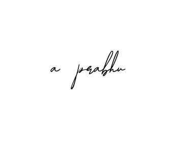 Handwritten Signature for A-prabhu - Style 139 Online