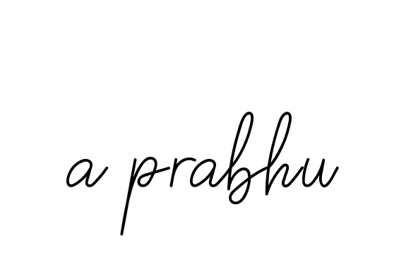 Handwritten Signature for A-prabhu - Style 145 Online