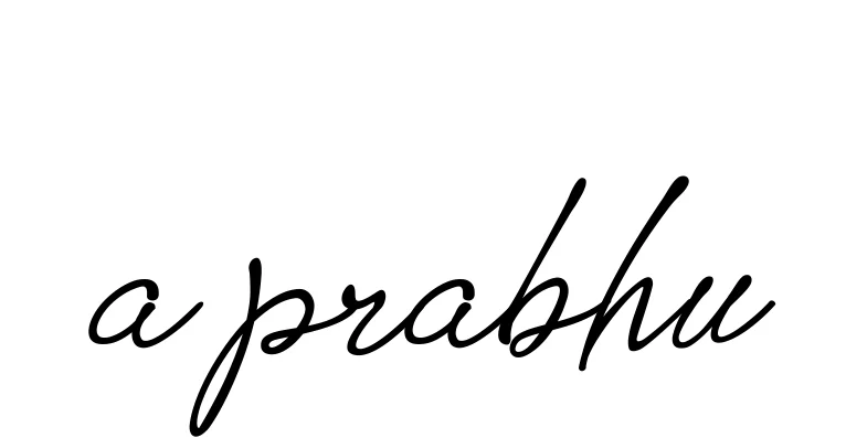 Handwritten Signature for A-prabhu - Style 151 Online