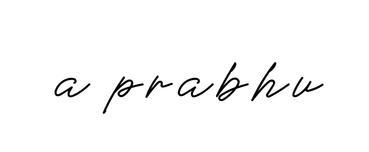 Handwritten Signature for A-prabhu - Style 152 Online