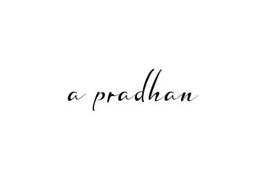 Handwritten Signature for A-pradhan- - Style 132 Online