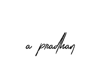 Handwritten Signature for A-pradhan- - Style 133 Online
