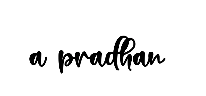 Handwritten Signature for A-pradhan- - Style 136 Online