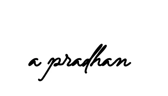 Handwritten Signature for A-pradhan- - Style 137 Online