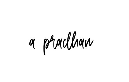 Handwritten Signature for A-pradhan- - Style 143 Online