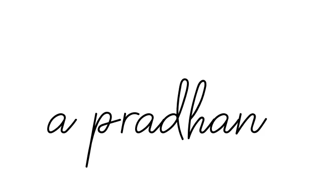 Handwritten Signature for A-pradhan- - Style 145 Online