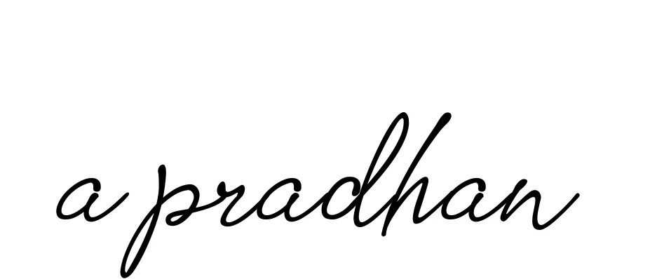 Handwritten Signature for A-pradhan- - Style 151 Online