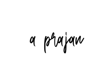 Handwritten Signature for A-prajan - Style 143 Online