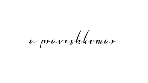 Handwritten Signature for A-praveshkumar - Style 132 Online