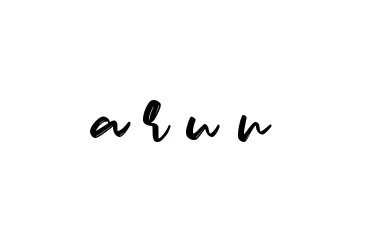 Handwritten Signature for A-r-u-n - Style 141 Online