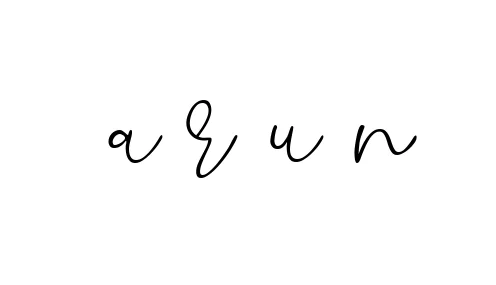 Handwritten Signature for A-r-u-n - Style 147 Online