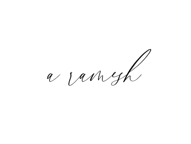 Handwritten Signature for A-ramesh - Style 134 Online