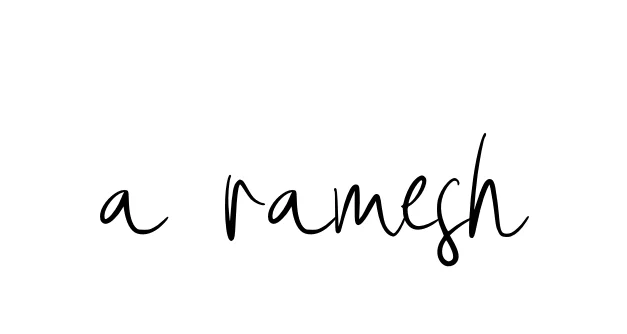 Handwritten Signature for A-ramesh - Style 146 Online