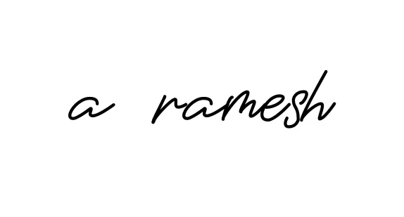 Handwritten Signature for A-ramesh - Style 150 Online