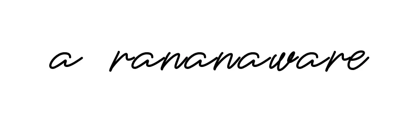 Handwritten Signature for A-rananaware - Style 150 Online
