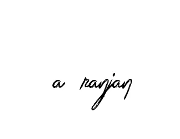 Handwritten Signature for A-ranjan - Style 133 Online