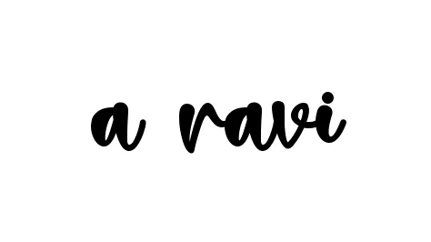 Handwritten Signature for A-ravi - Style 136 Online