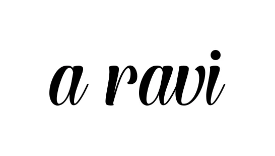Handwritten Signature for A-ravi - Style 148 Online