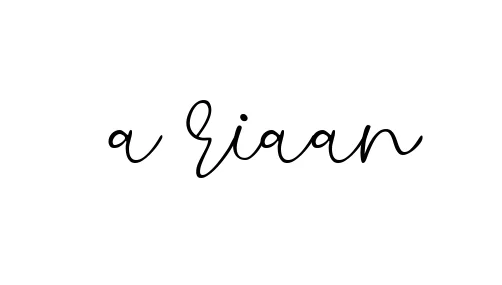 Handwritten Signature for A-riaan - Style 147 Online