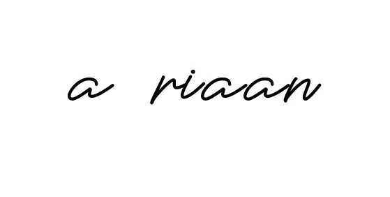 Handwritten Signature for A-riaan - Style 150 Online