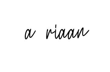 Handwritten Signature for A-riaan - Style 154 Online