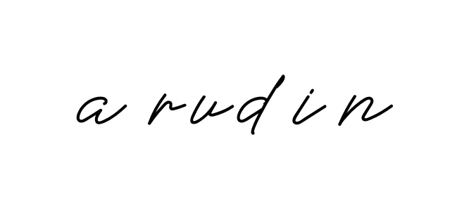 Handwritten Signature for A-rudin - Style 152 Online