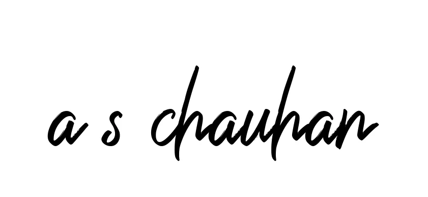 Handwritten Signature for A-s-chauhan - Style 149 Online