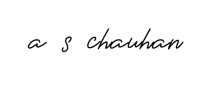 Handwritten Signature for A-s-chauhan - Style 150 Online