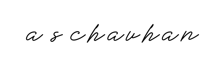 Handwritten Signature for A-s-chauhan - Style 152 Online