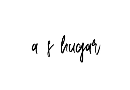 Handwritten Signature for A-s-hugar - Style 143 Online