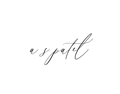 Handwritten Signature for A-s-patel - Style 134 Online