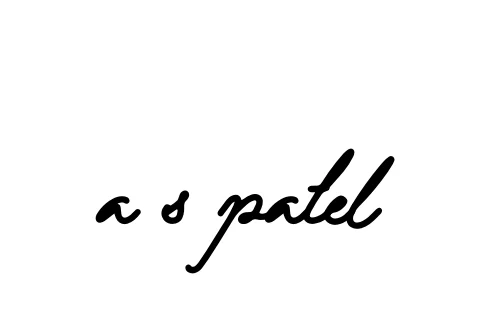 Handwritten Signature for A-s-patel - Style 138 Online