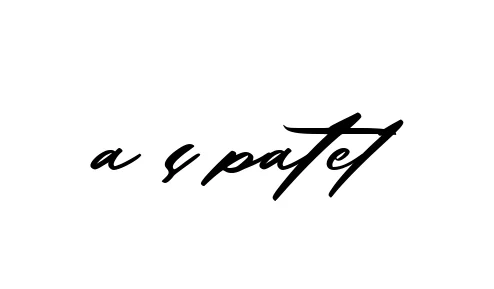 Handwritten Signature for A-s-patel - Style 140 Online