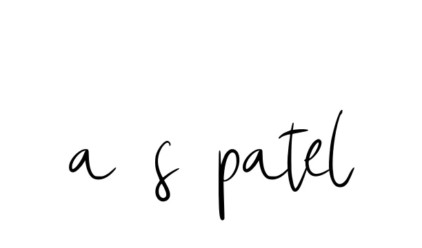 Handwritten Signature for A-s-patel - Style 146 Online