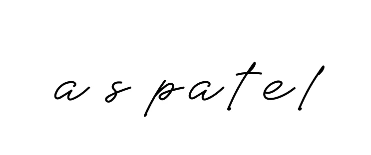 Handwritten Signature for A-s-patel - Style 152 Online