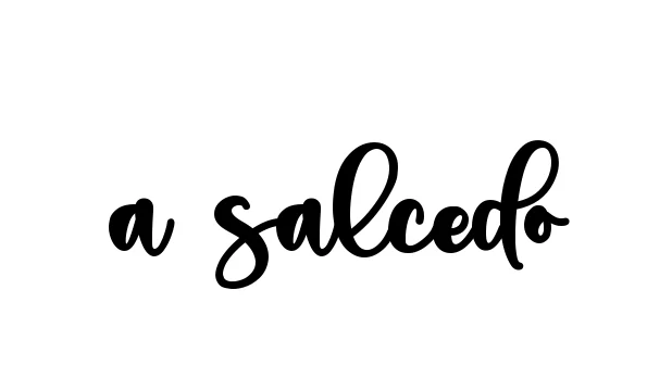Handwritten Signature for A-salcedo - Style 136 Online