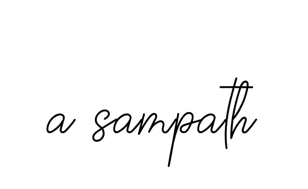 Handwritten Signature for A-sampath - Style 145 Online