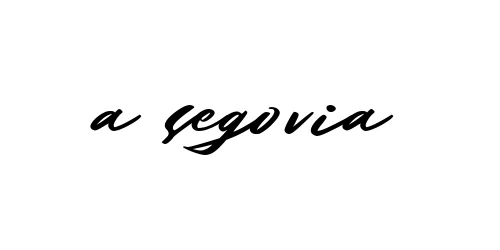 Handwritten Signature for A-segovia - Style 140 Online