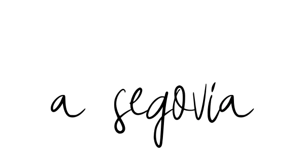 Handwritten Signature for A-segovia - Style 146 Online