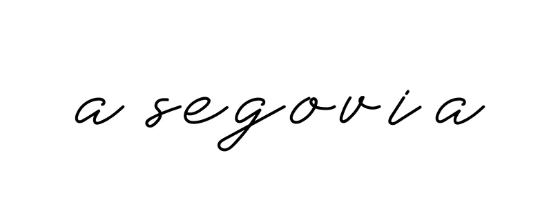 Handwritten Signature for A-segovia - Style 152 Online