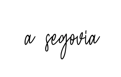 Handwritten Signature for A-segovia - Style 154 Online