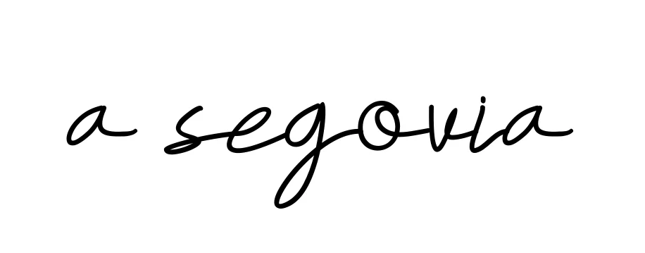 Handwritten Signature for A-segovia - Style 155 Online