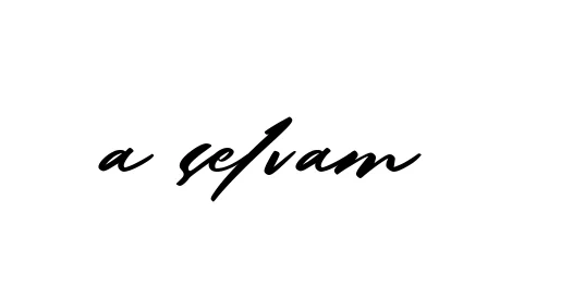 Handwritten Signature for A-selvam- - Style 140 Online