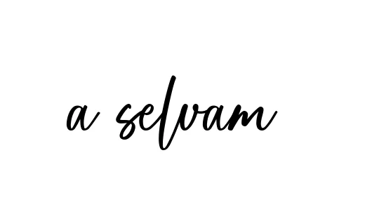 Handwritten Signature for A-selvam- - Style 142 Online