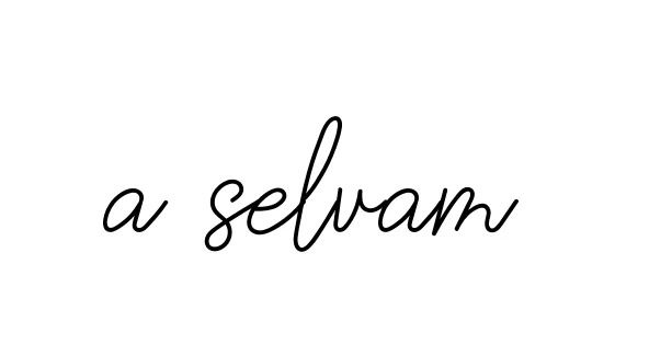 Handwritten Signature for A-selvam- - Style 145 Online
