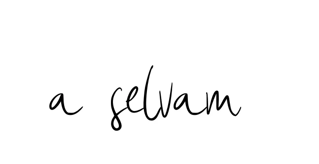 Handwritten Signature for A-selvam- - Style 146 Online