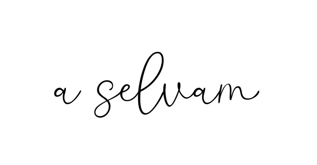Handwritten Signature for A-selvam- - Style 147 Online