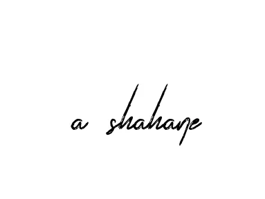 Handwritten Signature for A-shahane - Style 133 Online