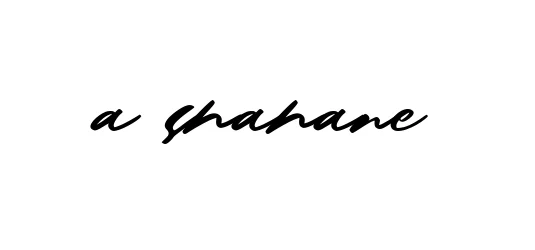 Handwritten Signature for A-shahane - Style 140 Online