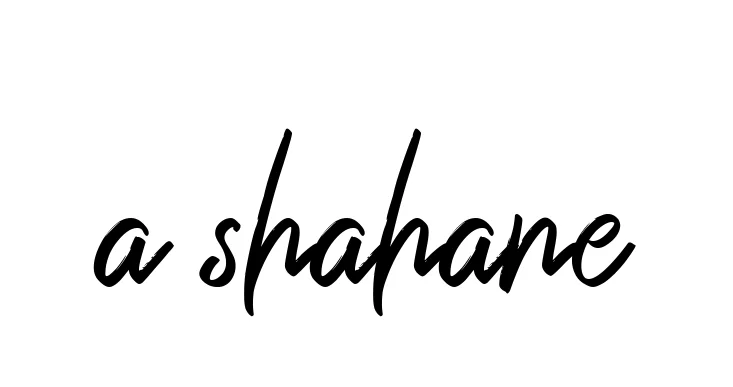 Handwritten Signature for A-shahane - Style 149 Online